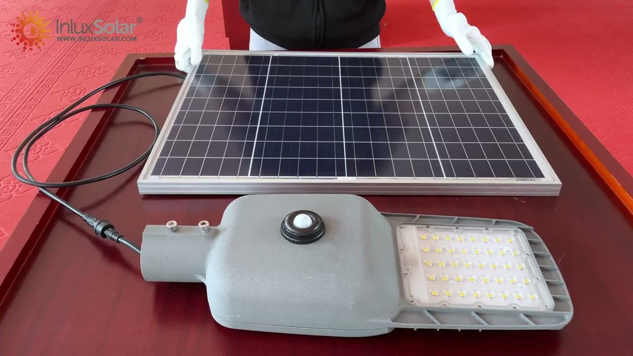 Instrucciones de instalación de luces solares BISON (AIT7) ALL-IN-TWO