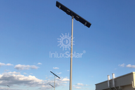 Luces solares para la Universidad de la Policía en Túnez