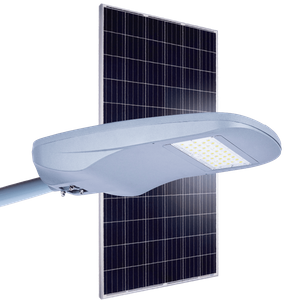 Luz de carretera solar de estacionamiento de 100 vatios con control inteligente